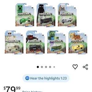 Minecraft Character Cars Set